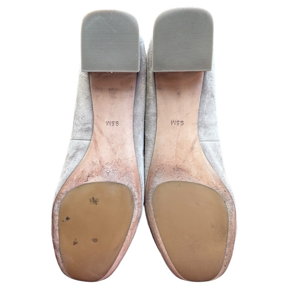 Tory Burch - Gigi Pump, Block Heel Suede, Size 9.5M - Picture 5 of 12